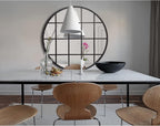 Framed Black Wall Mirror — 36" - View 6