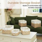 Beige Storage Bin — 2" - View 7