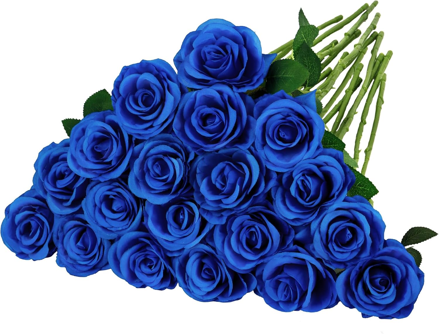 Black Artificial Plant — Blue