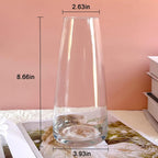Farmhouse Grey Flower Vase — 8.7" - View 4