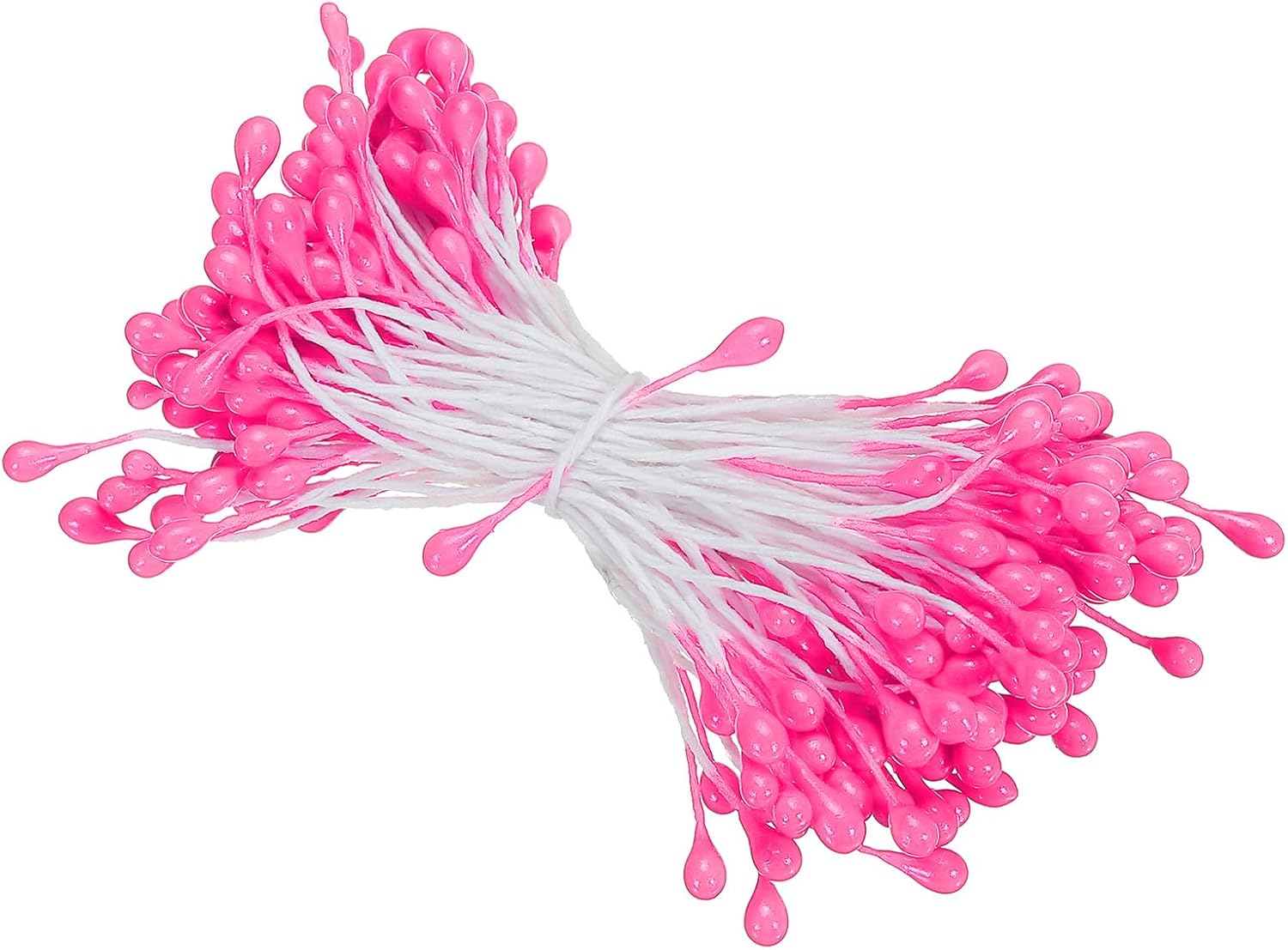 Beige Artificial Plant — Dark Pink