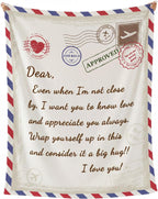 Beige Throw Pillow — 30" — Dear-postcard