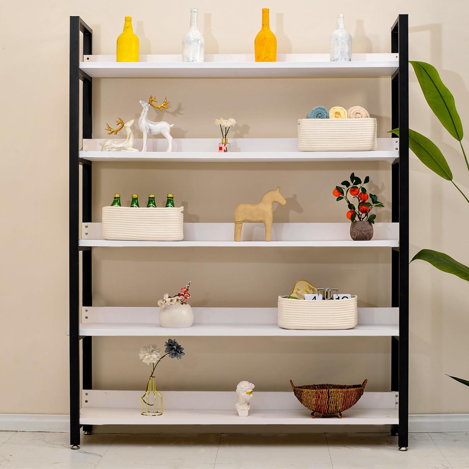 Black Storage Basket — 13" - View 2