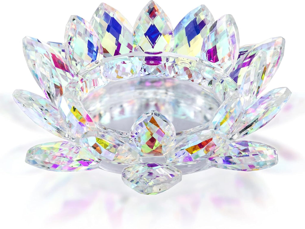 Luxe Glass Pillar Candle — 7" - View 2