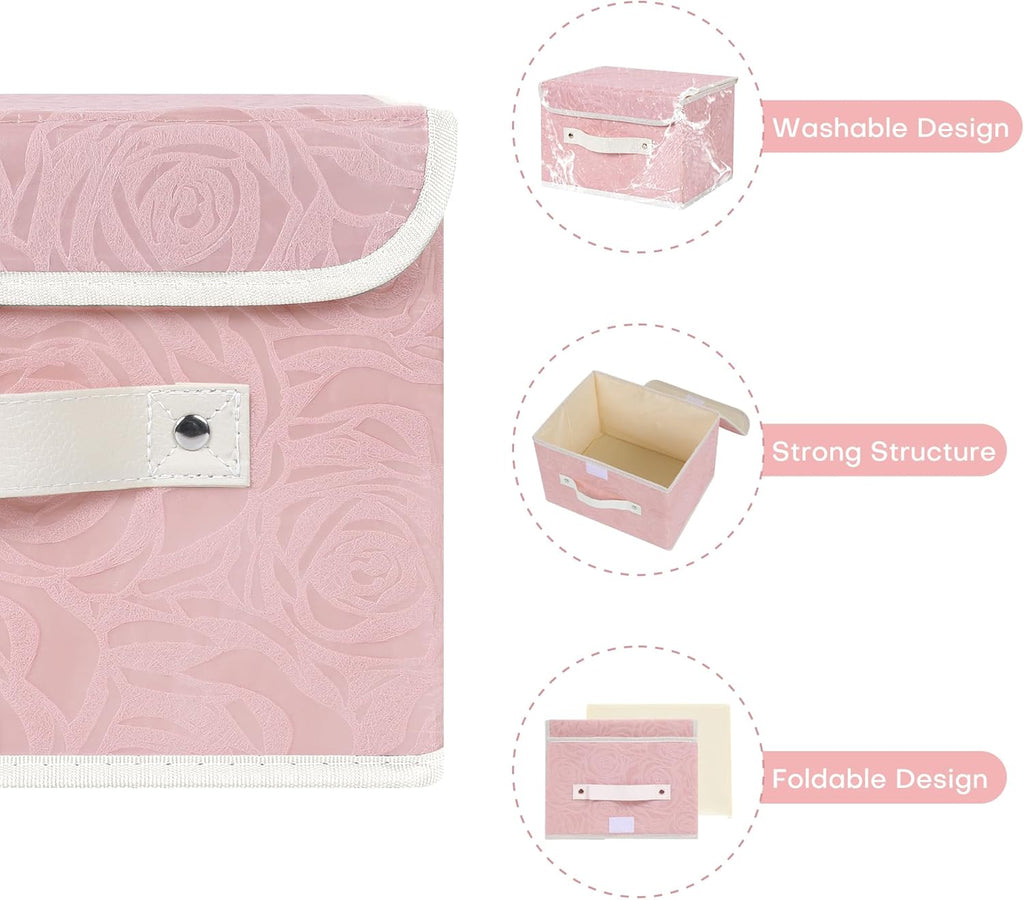 Pink Storage Bin — Set of 1 - View 2