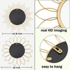 Luxe Black Wall Mirror - View 7