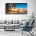 Framed Beige Wall Art — 40" - View 7