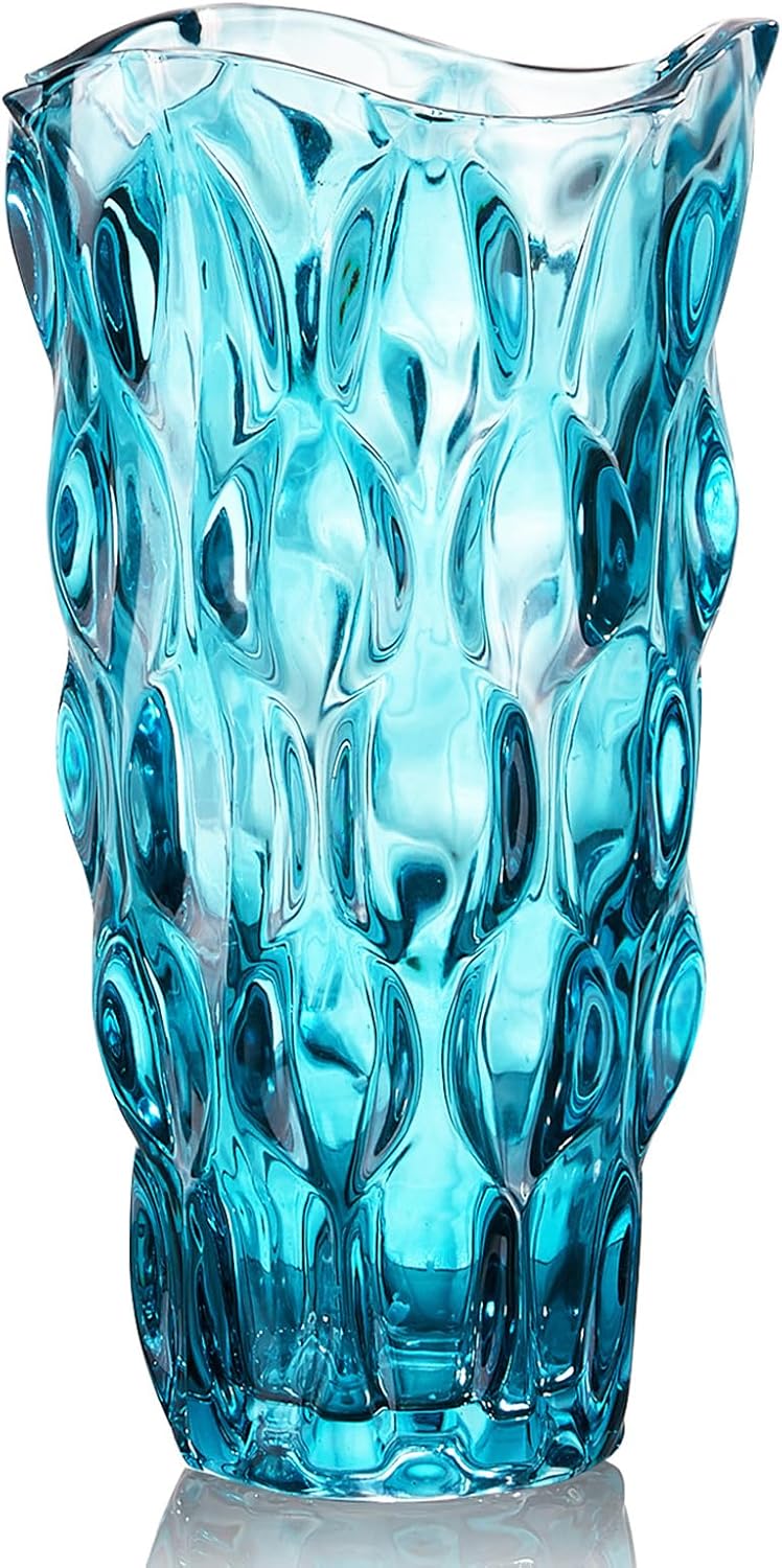 Luxe Blue Vase — Blue