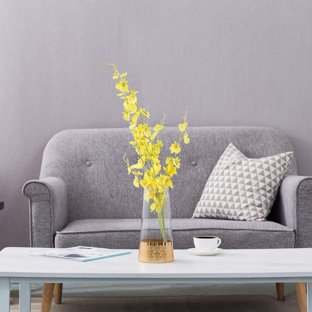 Luxe Beige Flower Vase — 10" - View 7