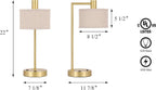 USB Luxe Gold Desk Lamp - View 4