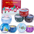 Soy Wax Scented Candle — Christmas 6 Pack