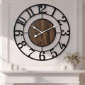 Battery Operated Farmhouse Black Wall Art — 30" — Black Arabic