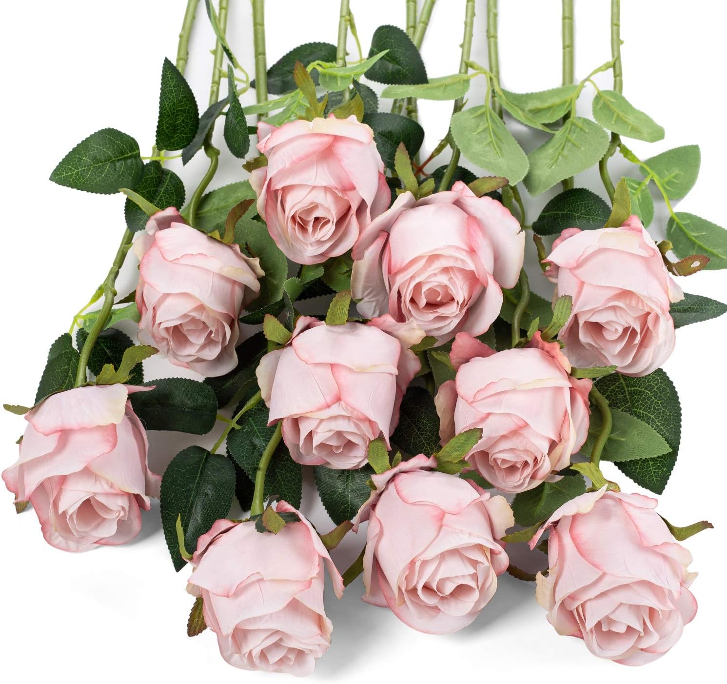 Black Artificial Plant — Light Pink