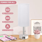 USB Gold Bedside Lamp - View 5