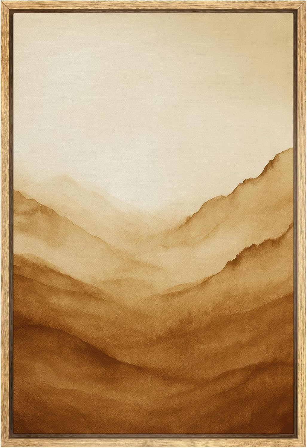 Framed Luxe Fabric Wall Art — 24" — 36L" x 24W"