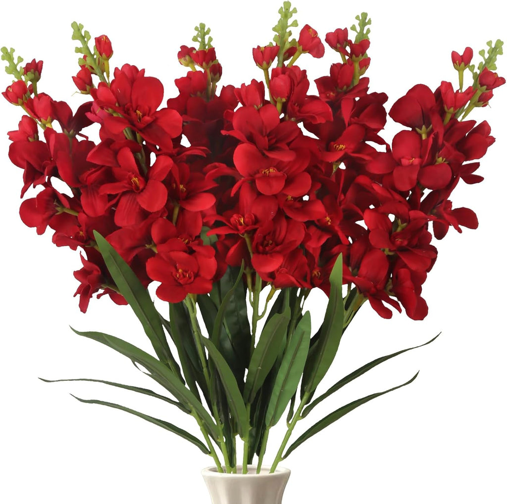 Pink Artificial Plant — 35.43" — Red