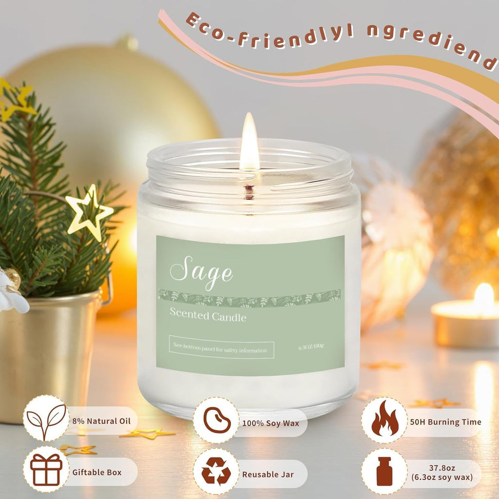Wood Scented Candle - View 6