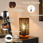 Dimmable Farmhouse Metal Bedside Lamp - View 3
