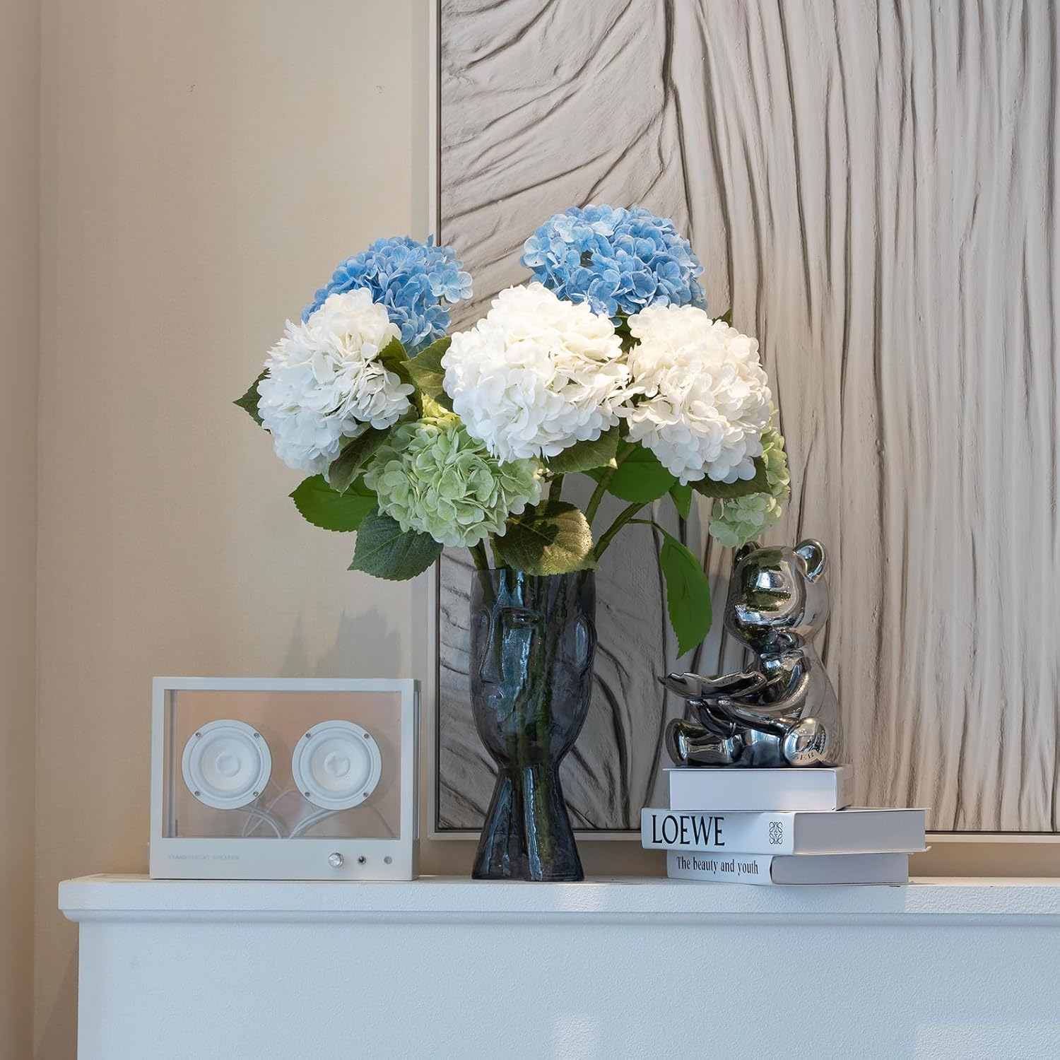 Blue Artificial Flowers — 22" - View 8
