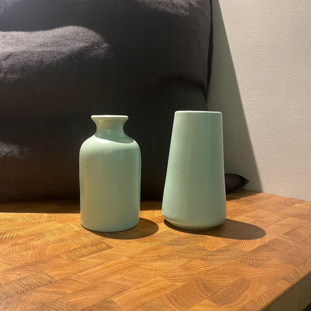 Farmhouse Blue Vase — Set of 2 - View 3