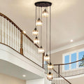 Adjustable Luxe Black Chandelier — 8T Black
