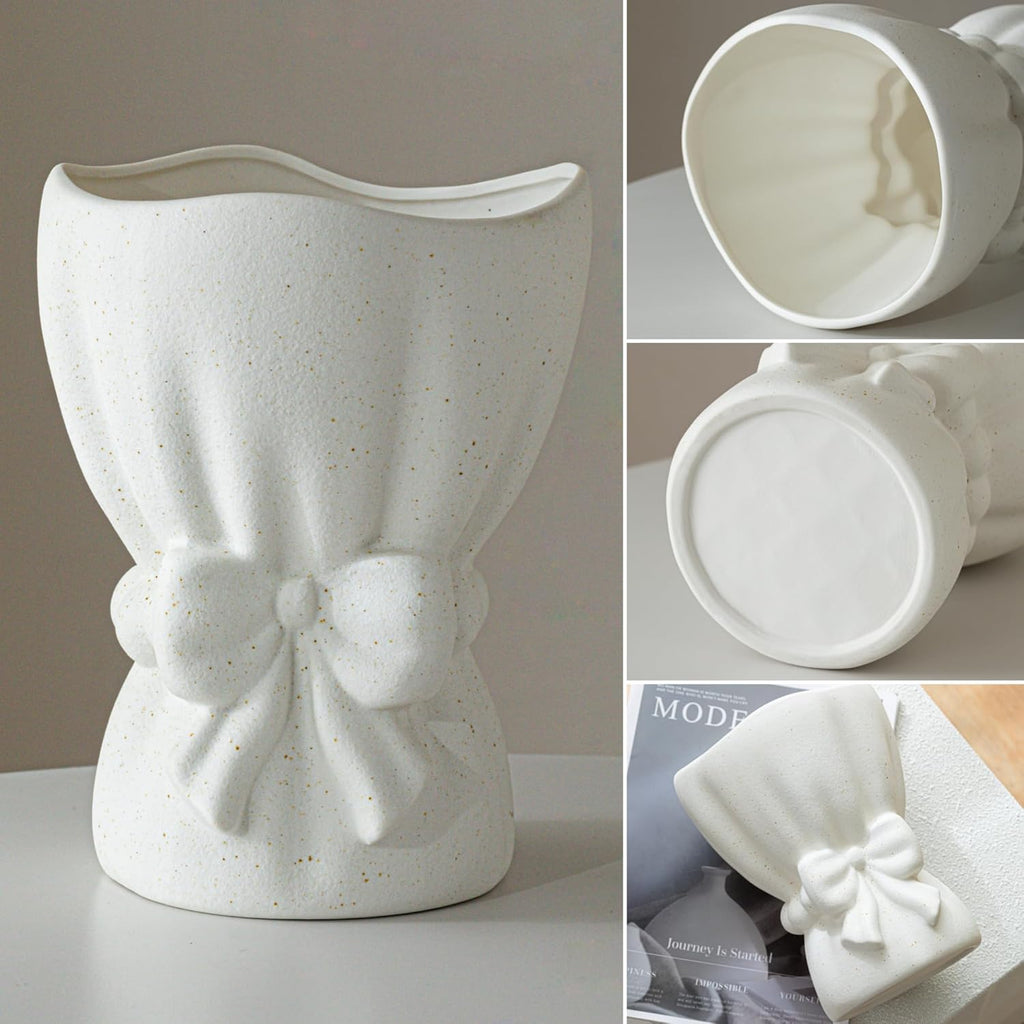 Modern Ceramic Flower Vase - View 7