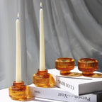 Blue Candle — Set of 4