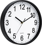 Battery Operated Wall Clock — 10" - View 2