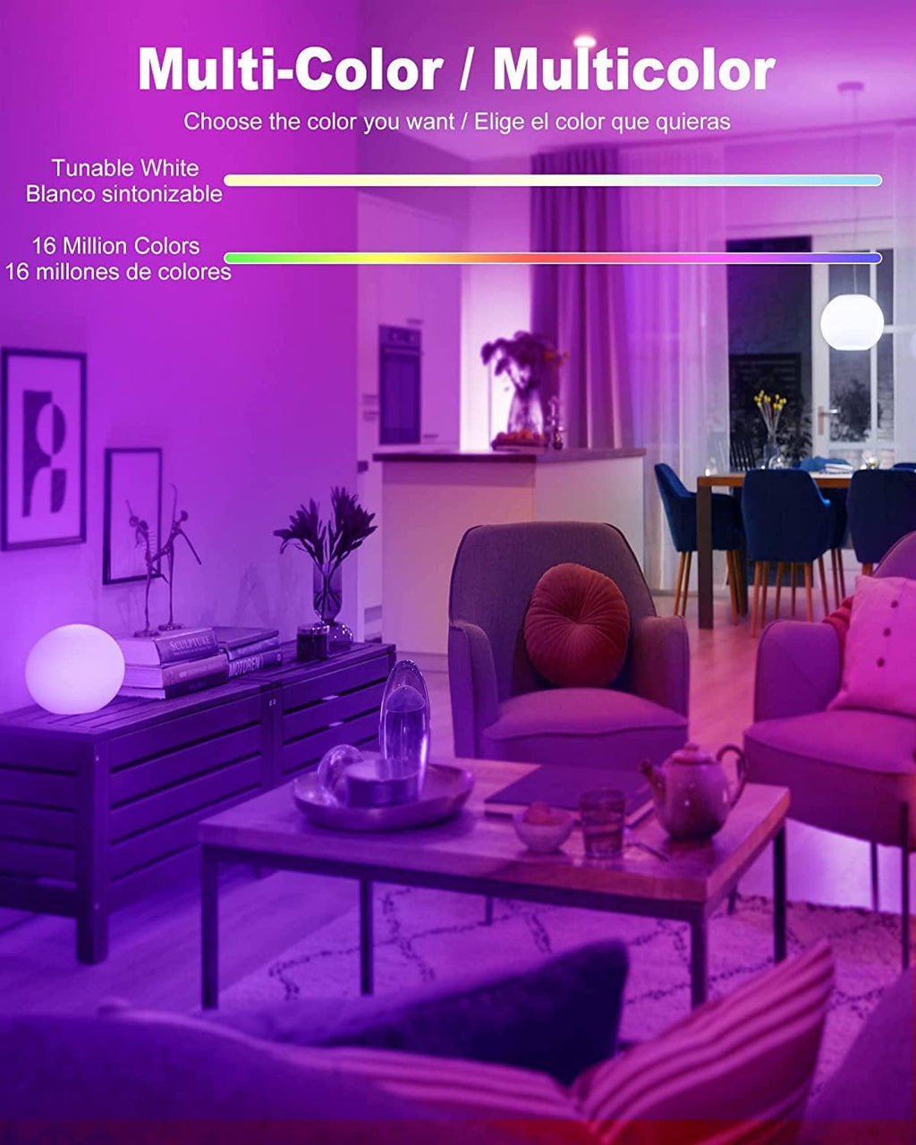 WiFi Metal Smart Light Bulb - View 5