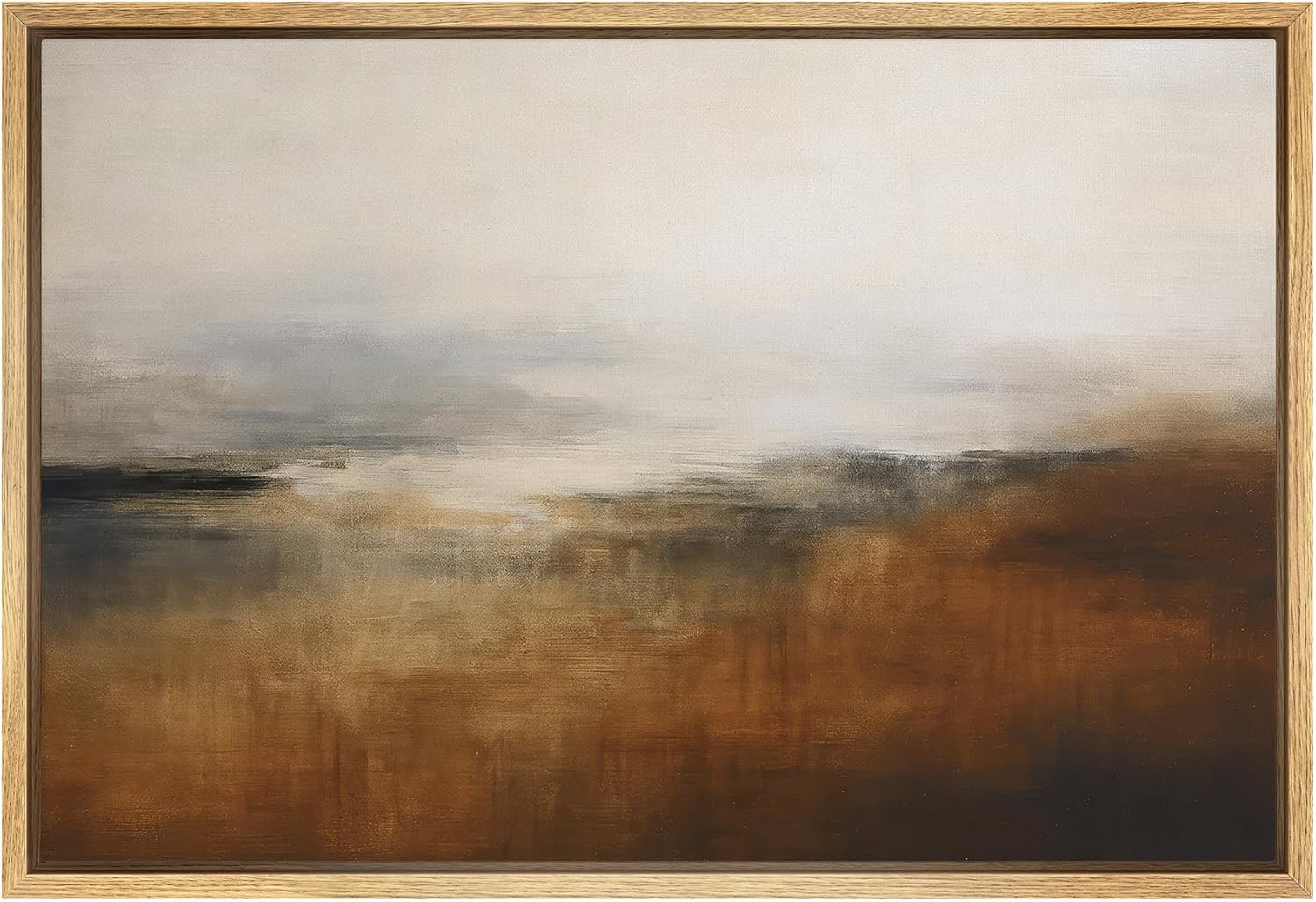 Framed Luxe Fabric Wall Art — 24" — 36L" x 24W"