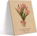 Metal Canvas Wall Art — 12X16 — Floral Scripture Canvas