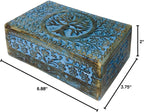 Hand-Carved Wood Home Decor — 5" - View 6