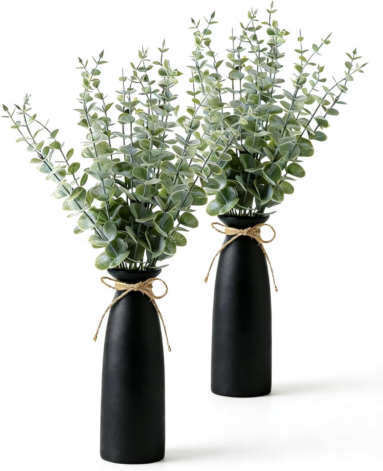 Farmhouse Black Faux Plant — 19" — Black