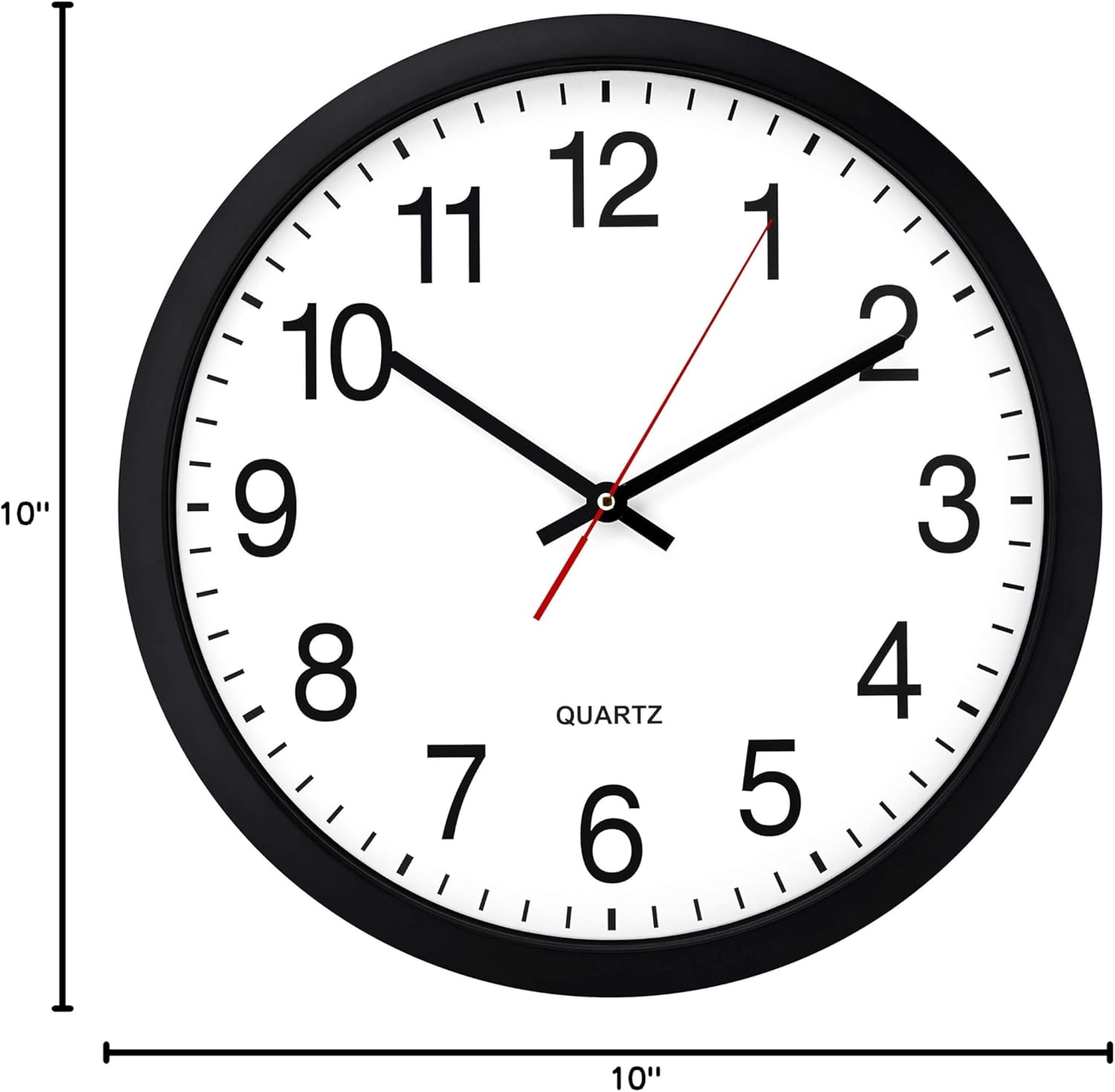 Battery Operated Wall Clock — 16" - View 7