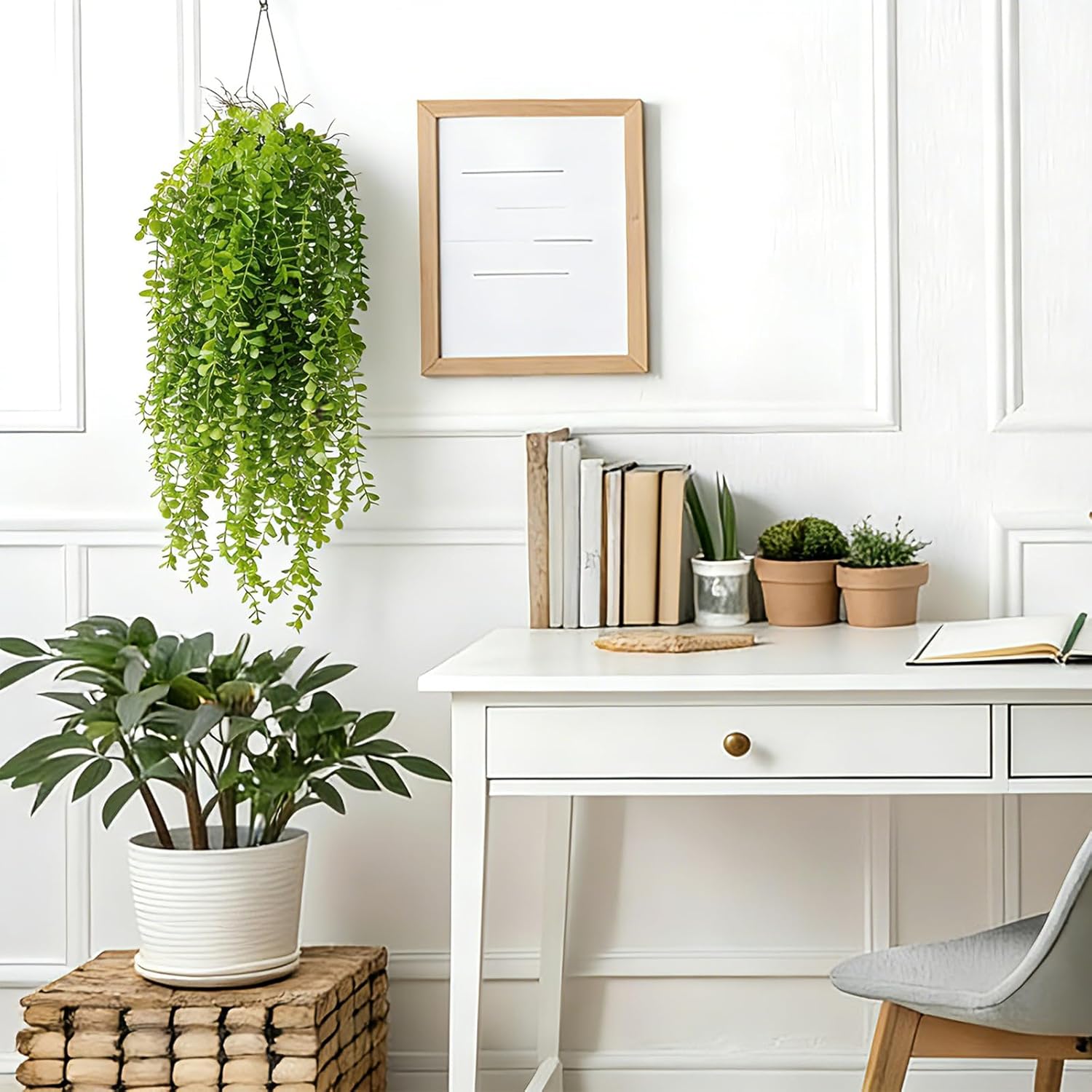 Boho Green Artificial Plant — 38" - View 2