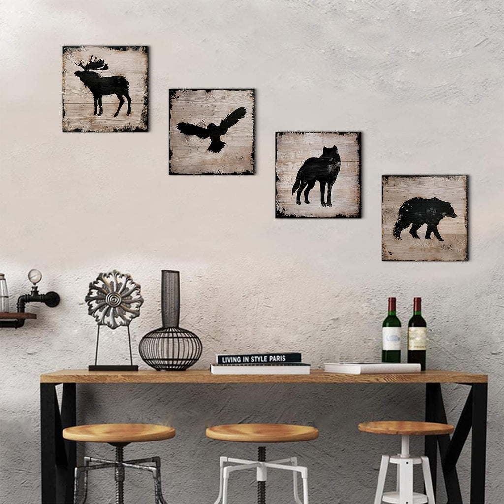 Farmhouse Black Wall Decor — 16" - View 4