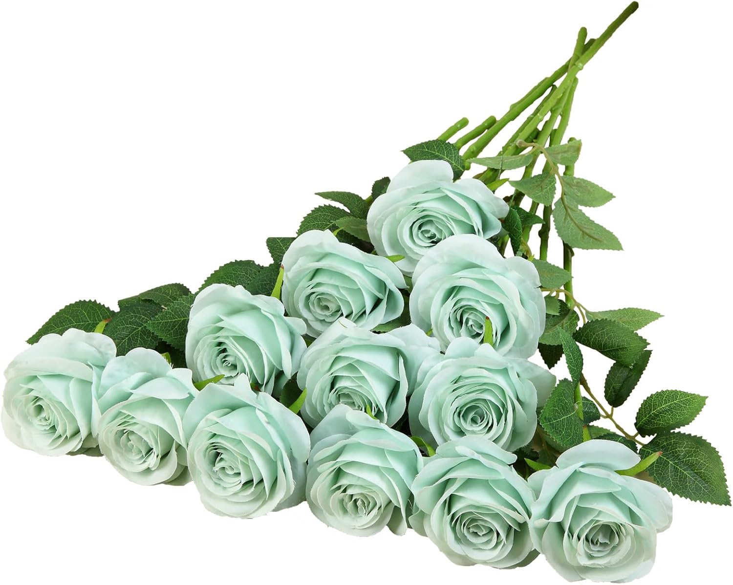 Beige Artificial Flowers — Sage Green