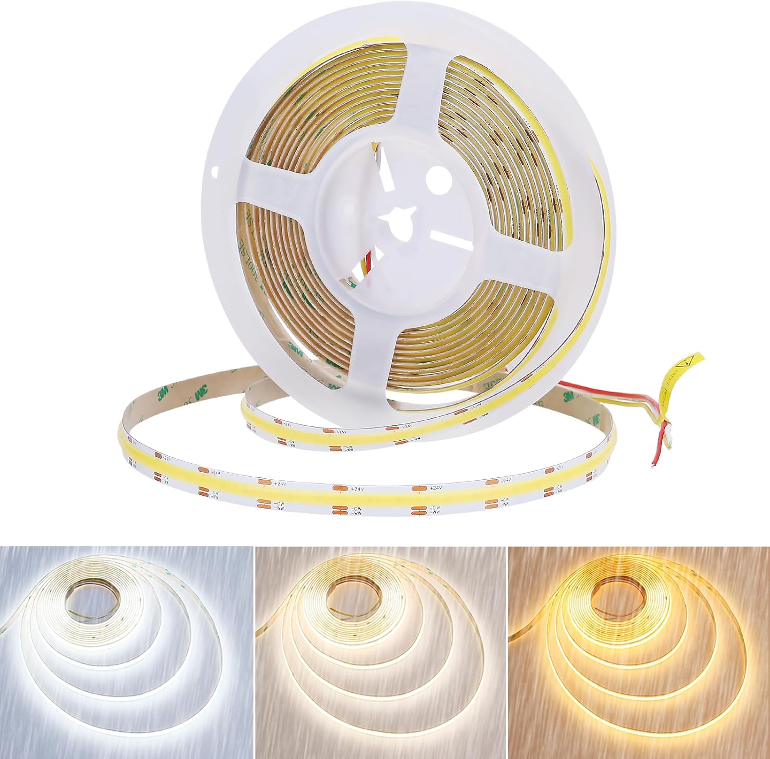 Dimmable Metal LED Strip Light — 2700K-6000K CCT