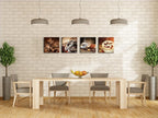 Modern Fabric Canvas Wall Art — 12" - View 2