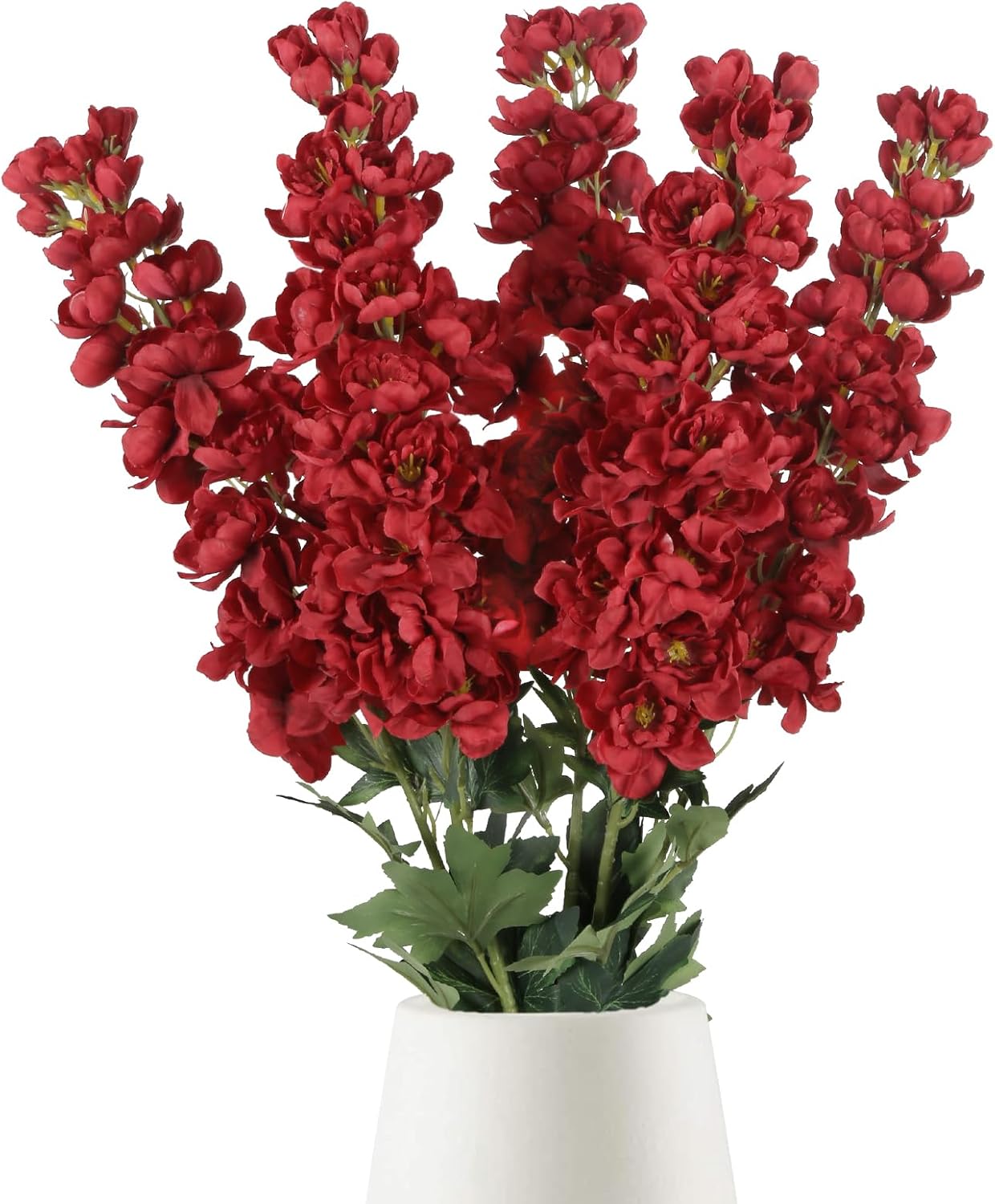 Blue Artificial Flowers — 39" — Red