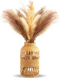 Boho Glass Flower Vase — Cross Pattern