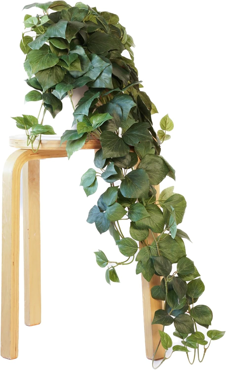 Mid-Century Green Artificial Plant — 32" — Dark Green