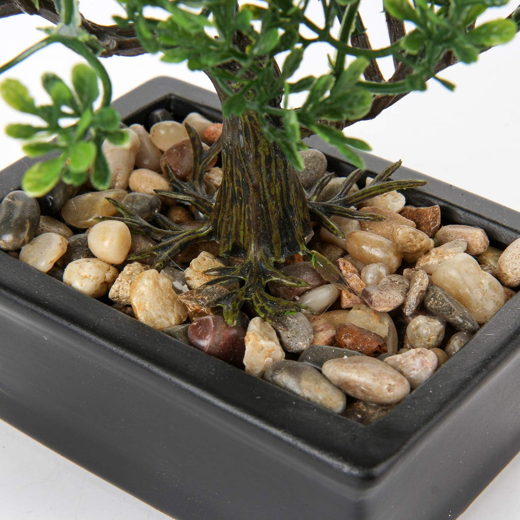 Farmhouse Ceramic Faux Plant — 6" - View 4