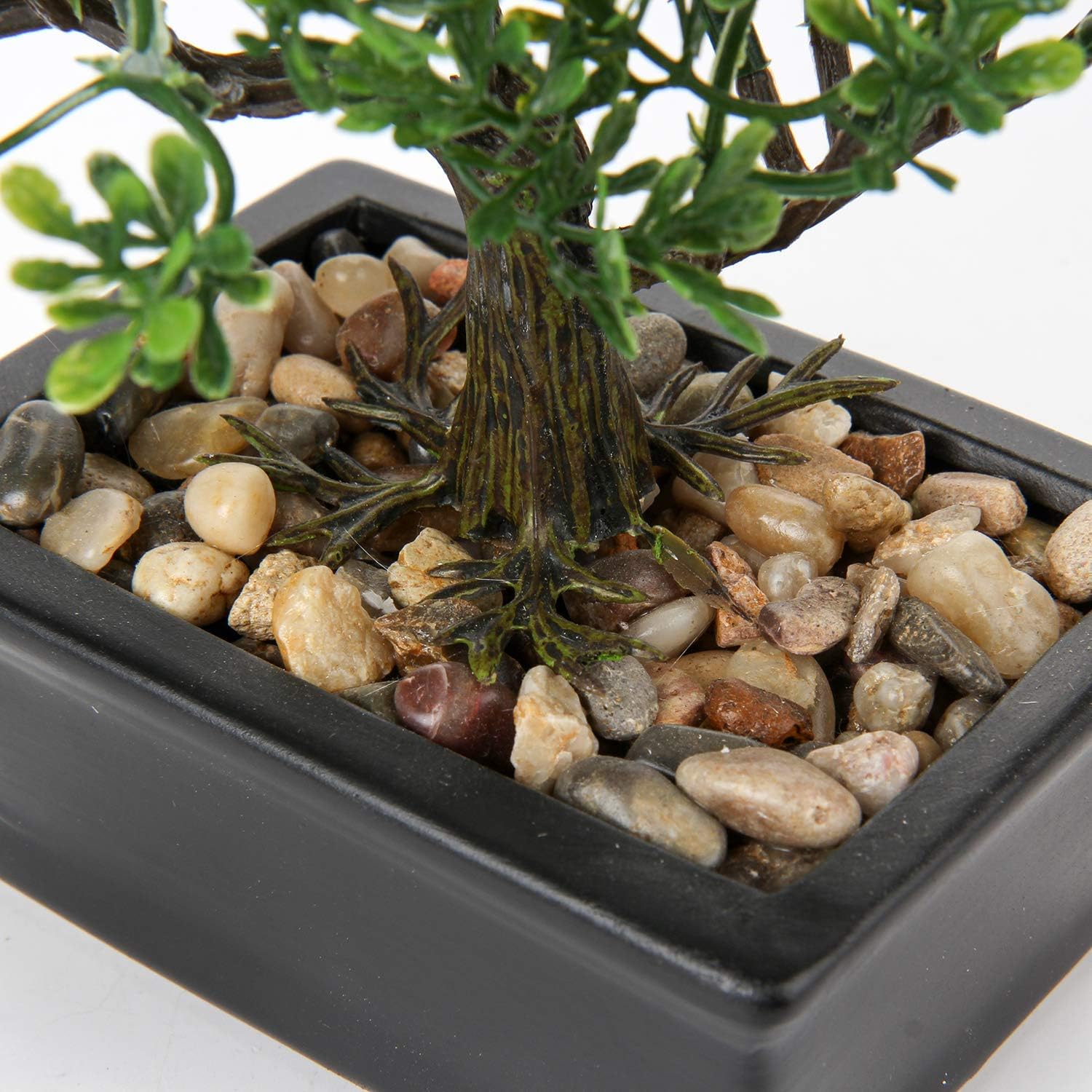 Farmhouse Ceramic Faux Plant — 6" - View 4