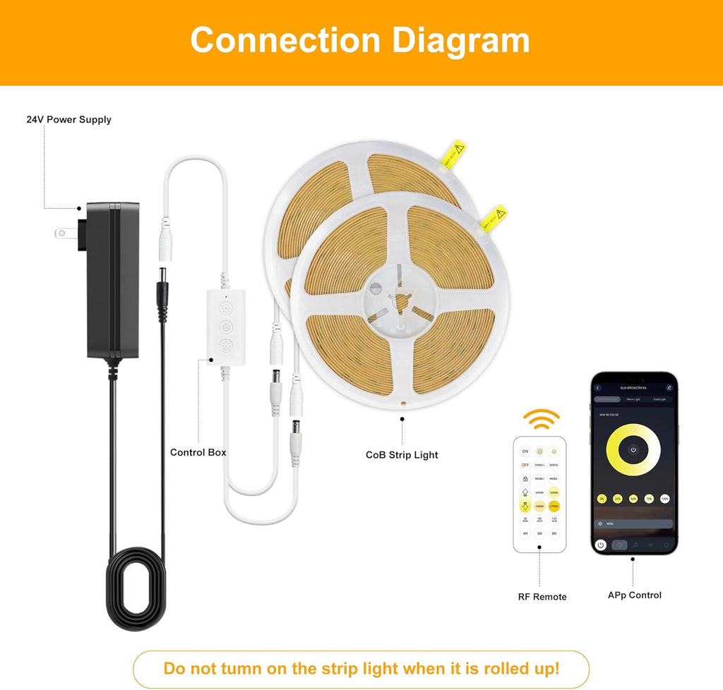 Dimmable Metal LED Strip Light - View 3