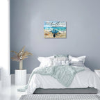 Framed Blue Wall Art — 20" - View 7