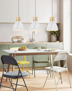 Modern Black Pendant Light - View 9
