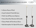 Farmhouse Metal Candle - View 2