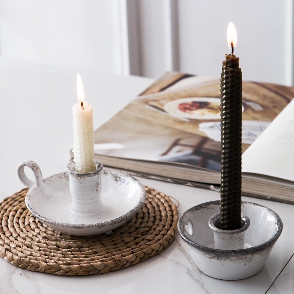 Brown Candle - View 2