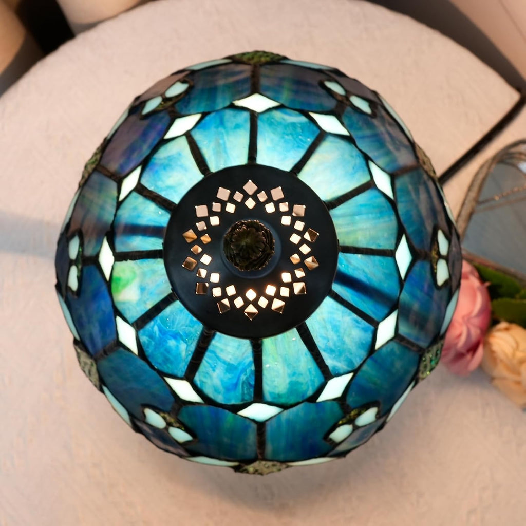 Blue Table Lamp — 8" - View 7